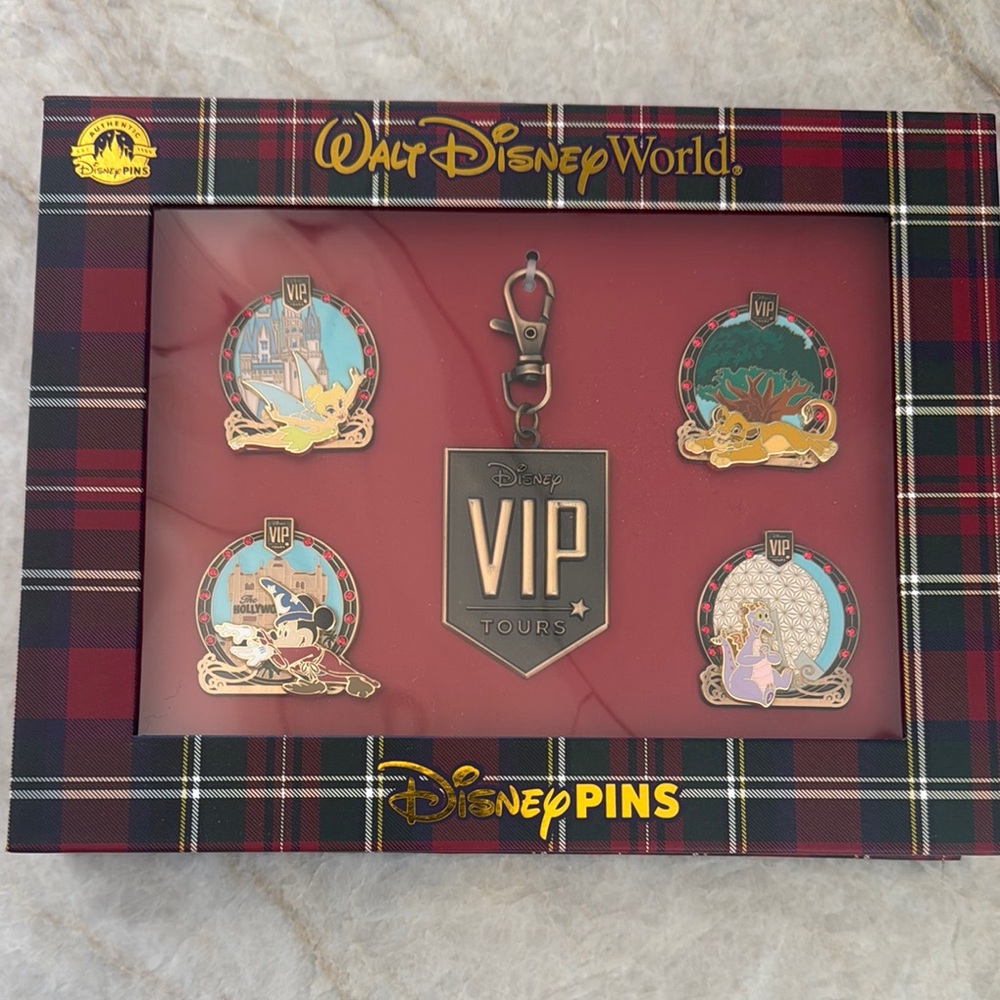 Disney World VIP Tours Pin Collection 2025